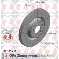 Тормозной диск Zimmermann 100335652