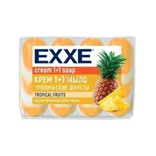 Крем-мыло EXXE Тропические фрукты, 4 х 75г
