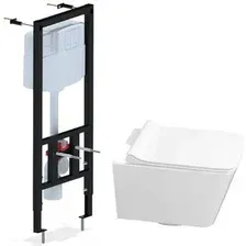 Унитаз подвесной Керамин Тобаго R МЛ Slim + Ани Пласт WCP1110