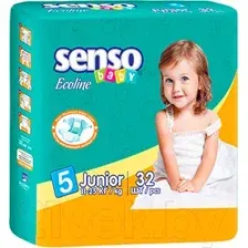 Подгузники Senso Baby Ecoline Junior 5 (32 шт)