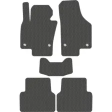 Комплект ковриков для авто Alicosta Volkswagen Tiguan I (suv / NF) 2006 - 2017 (серый)