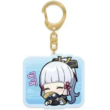 Брелок miHoYo Chibi Expressions Character. Kamisato Ayaka GEN235