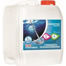 Акриловая грунтовка Farbitex Profi Глубокого проникновения 5 кг
