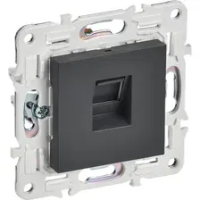 Розетка IEK Skandy SK-K10-1-K48 (титан)
