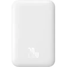 Внешний аккумулятор Baseus Magnetic Wireless PPCX020002 6000mAh (белый)
