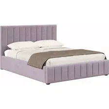 Кровать Хочу Домой Верона с ПМ 160x200 (лаванда велюр 108)