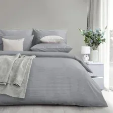 1.5-спальный комплект постельного белья Verossa Stripe Silver moon 1.5сп VRT 1587 70309 ST13 23
