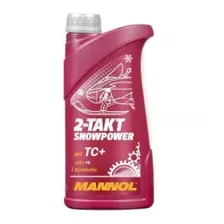 Моторное масло Mannol 2-Takt Snowpower TC+, 1л