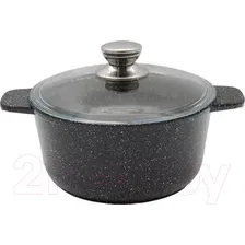 Кастрюля Виктория Гранит АЛА 2.0л (G08 2.0G)