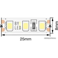 Светодиодная лента Byled BLS2835-120-12-9.6-NW-65