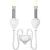 Бра iLamp Lady B88003-2 WH