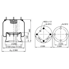 Кожух пневматической рессоры PHOENIX 1 D 28 A-2