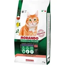 Сухой корм для кошек Morando Tradizioni It для стерилизованных лососем 7 кг
