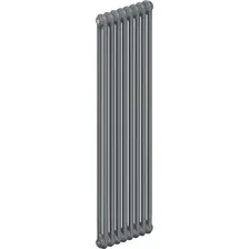Стальной трубчатый радиатор Rifar TUB 2180-04-D1-TI (титан, нижнее односторонее подключение)