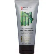 Пенка для умывания Mistic Green Bamboo Deep Foam Cleanser Глубокоочищающая (180мл)