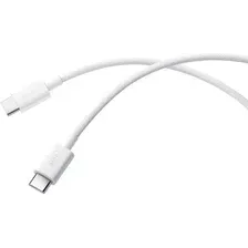 Кабель Xiaomi 3A Braided USB Type-C - USB Type-C BHR0878GL (1 м, белый)