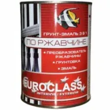 Грунт-эмаль по ржавчине «EUROCLASS» желтая 0,9 кг