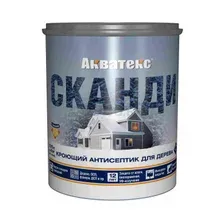 Антисептик АКВАТЕКС Сканди кроющий для древесины северное море 0,75 л