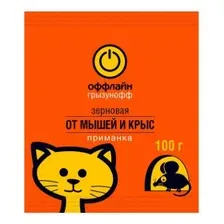 Средство от грызунов "Грызунофф" (100 г)