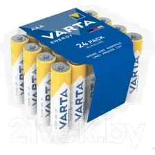 Батарейка Varta Energy LR03 AAA Alkaline 4103 229 224 24 шт