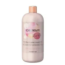 Inebrya ICECREAM KERATIN Восстанавливающий кератиновый шампунь RESTRUCTURING SHAMPOO, 1000 мл