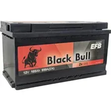 Автомобильный аккумулятор Black Bull EFB R+ (105 А·ч)