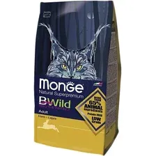 Сухой корм для кошек Monge Bwild Adult Hare 1.5 кг