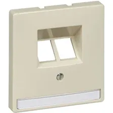 Накладка для компьютерной/телефонной розетки Schneider Electric Merten Antique/Artec MTN292644