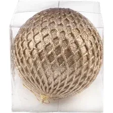 Шар новогодний Ausini V5076 (золото)