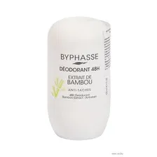 Дезодорант шариковый Byphasse Bamboo Extract 48H С экстрактом бамбука (50 мл)