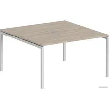 Стол Norden 160x163.8x75 SG.249.OL.44.WH (белый/дуб светлый)