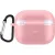 Чехол Sundays для AirPods 3 с карабином (розовый)