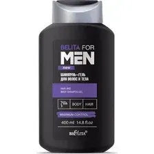 Гель Belita Шампунь-гель для волос и тела for Men 400 мл