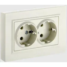 Розетка IEK Brite РС12-3-БрКр