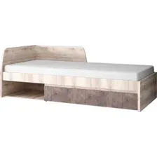 Кровать Anrex Jazz 90x200 (каштан найроби/оникс)