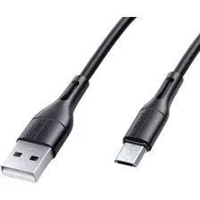 Кабель Usams U68 Micro US-SJ502 (1 м, черный)