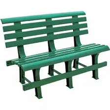 Садовая скамейка Стандарт пластик №2 120-0038 (зеленый)