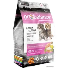 ProBalance 400 гр 1'st Diet Корм сухой  д/котят c цыпленком NEW