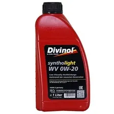 Моторное масло Divinol Syntholight WV 0w20 1л