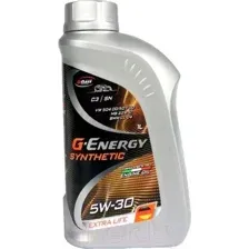 Моторное масло G-Energy Synthetic Extra Life 5W30, 1л G-ENERGY