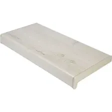Подоконник VPL Премиум с заглушкой 450x1400 (белый дуб)