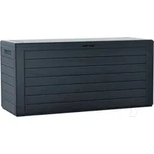 Сундук уличный Prosperplast Woodebox MBWL280-S433 (антрацит)