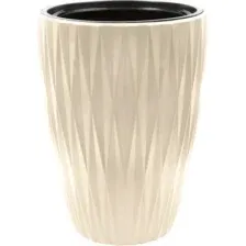 Кашпо Formplastic Caro Slim FP-5820-109 (миндальный)