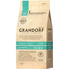 Сухой корм для кошек Grandorf Cat 4 Meat Probiotic Indoor (400г)