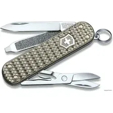 Нож-брелок Victorinox Classic Precious Alox 0.6221.4031G (серый)