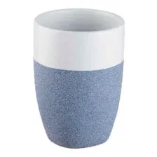 Стакан для зубной щетки и пасты Bisk Stone 06307 (голубой)