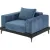 Интерьерное кресло Mio Tesoro Римини Ри-1 (JH3565-17 Lord 22 Black)