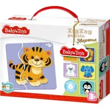 Мозаика/пазл Baby Toys Зверята 02501