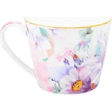 Кружка Elan Gallery Акварель New Bone China 420643 (розовый)