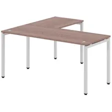 Стол письменный Xten-S XSCT 1615 Silver, дуб сонома